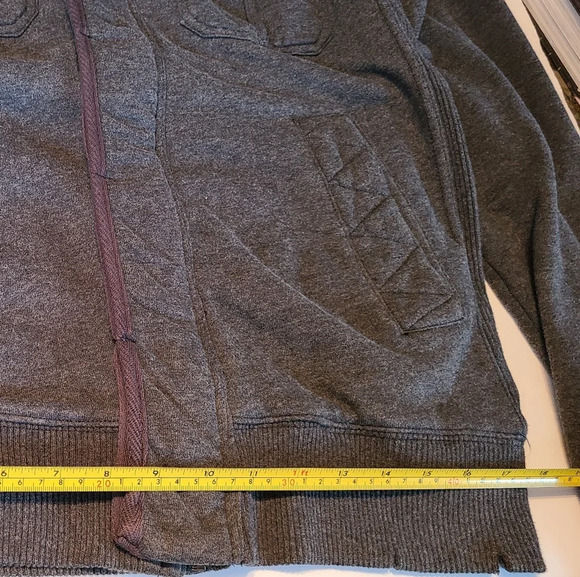 Aeropostale  mens hoodies jacket size M gray - Picture 4 of 11